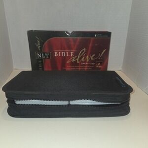 NLT Bible Alive! Dramatized Audio Bible – Complete 61 CD Set w Zipper Case